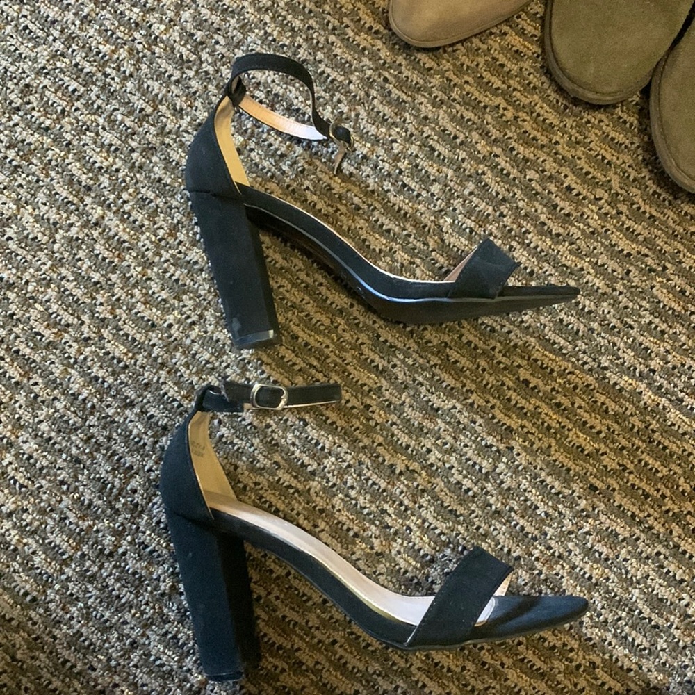 High heeled sandals